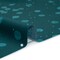 1 Yard Teal Snow Textured Circles and Spots Printed Quilting Cotton Fabric